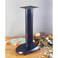 Vti Manufacturing VTI Manufacturing VSP29B Black Base Black Aluminum Pole 29 in. Height Speaker Stand VSP29B